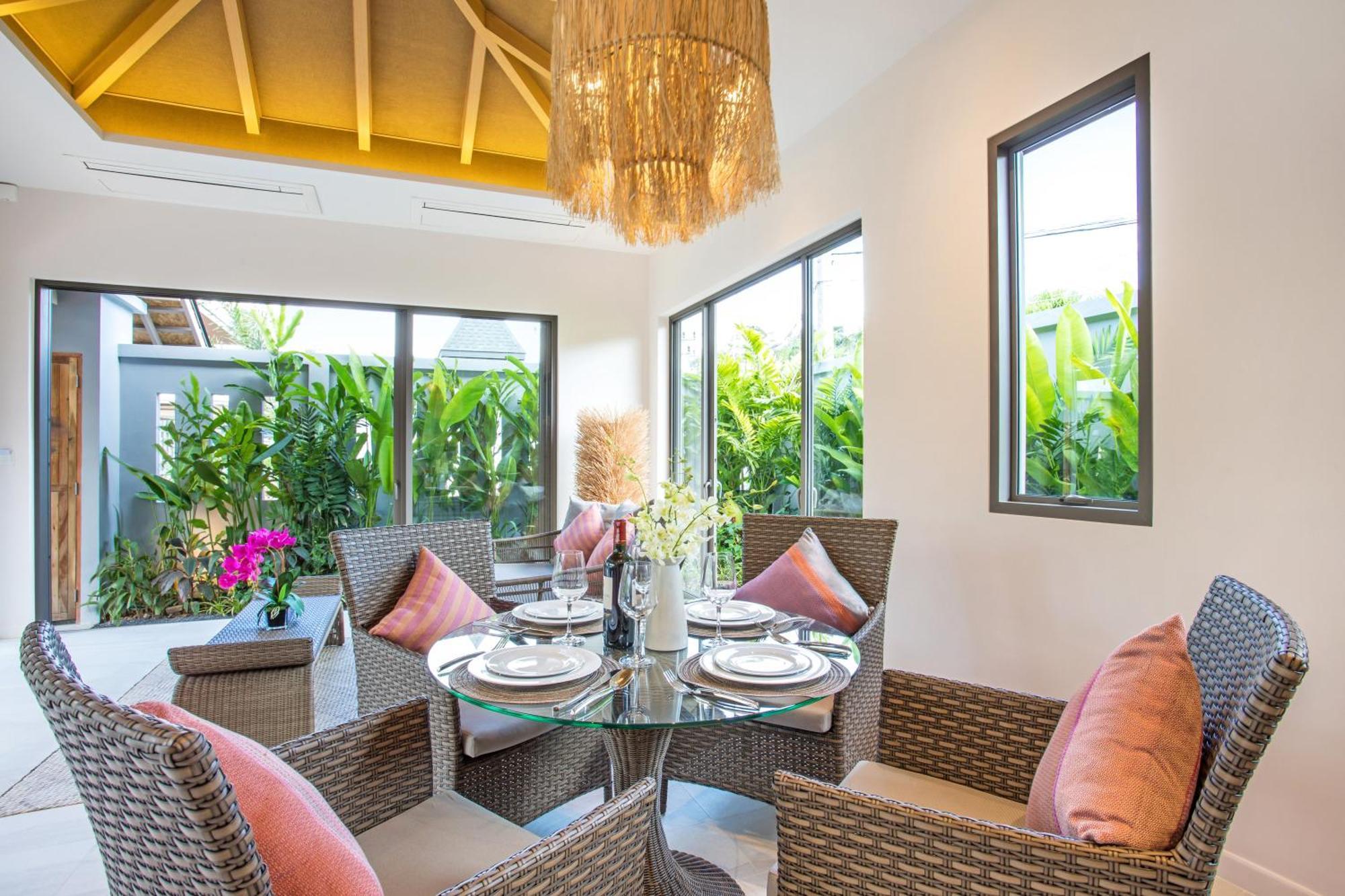 Boutique 2Br Villa Dalaa 1, Chemical Free Pool, Gated Residence, Kamala-part Kültér fotó