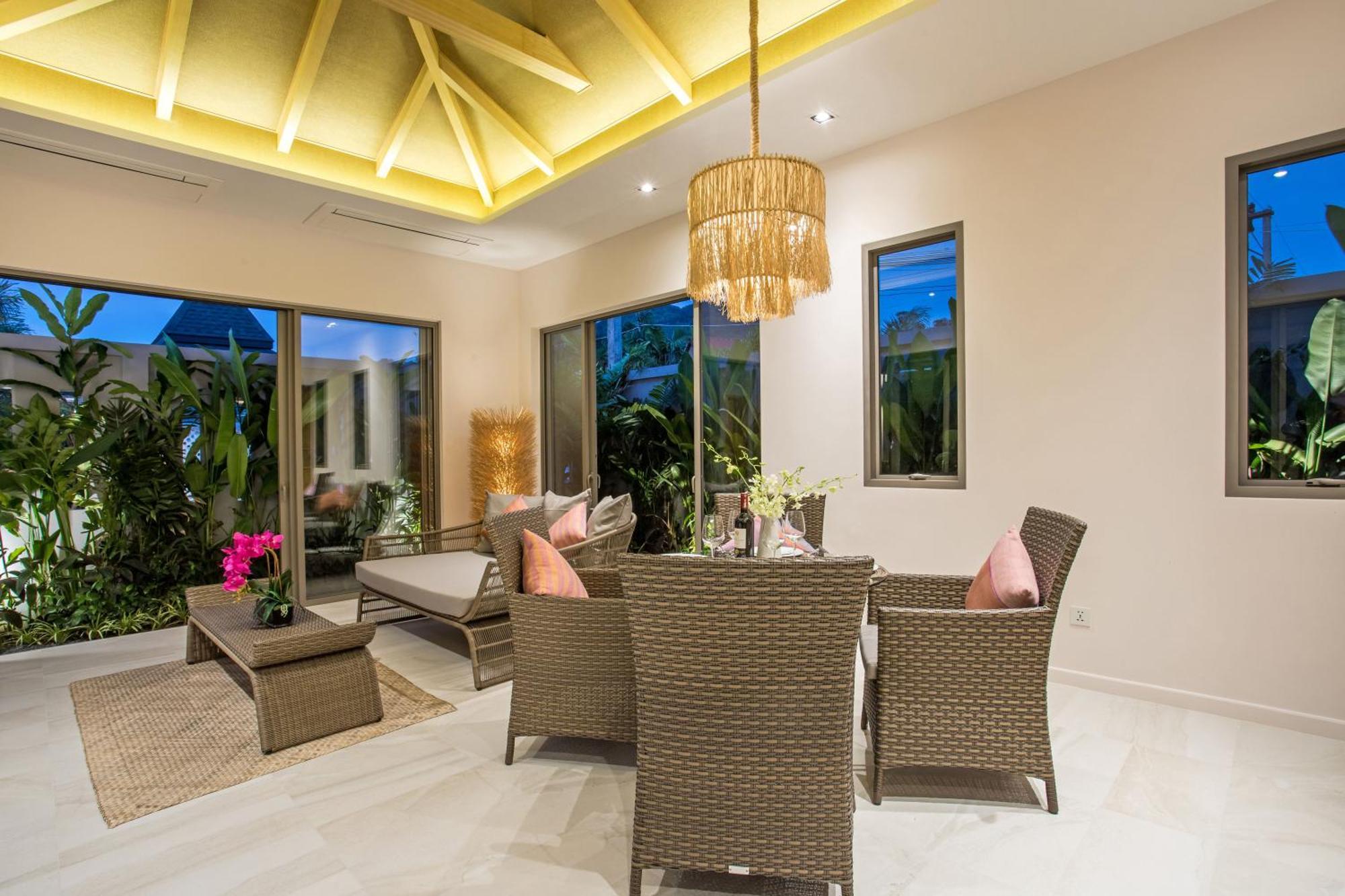Boutique 2Br Villa Dalaa 1, Chemical Free Pool, Gated Residence, Kamala-part Kültér fotó