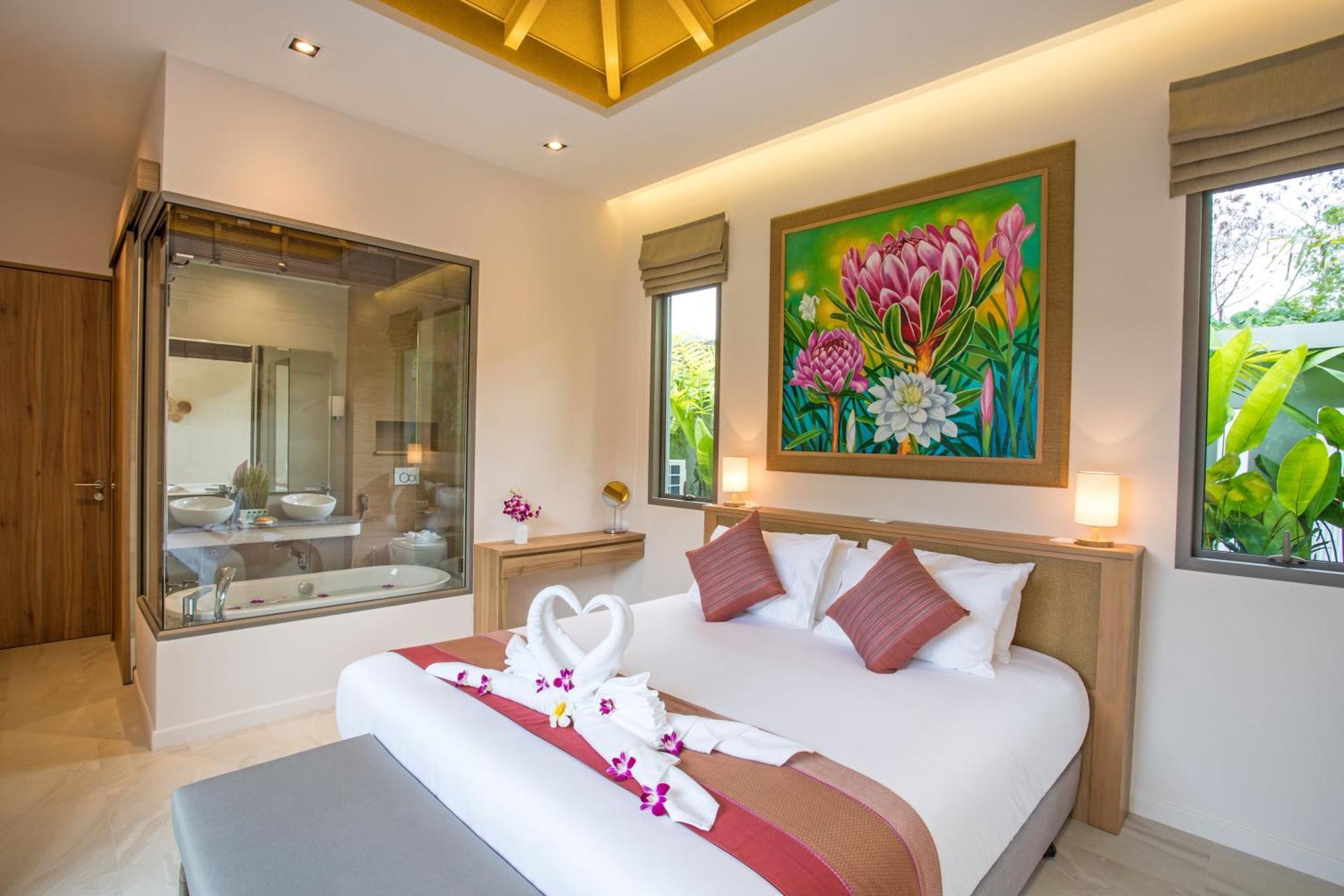 Boutique 2Br Villa Dalaa 1, Chemical Free Pool, Gated Residence, Kamala-part Kültér fotó
