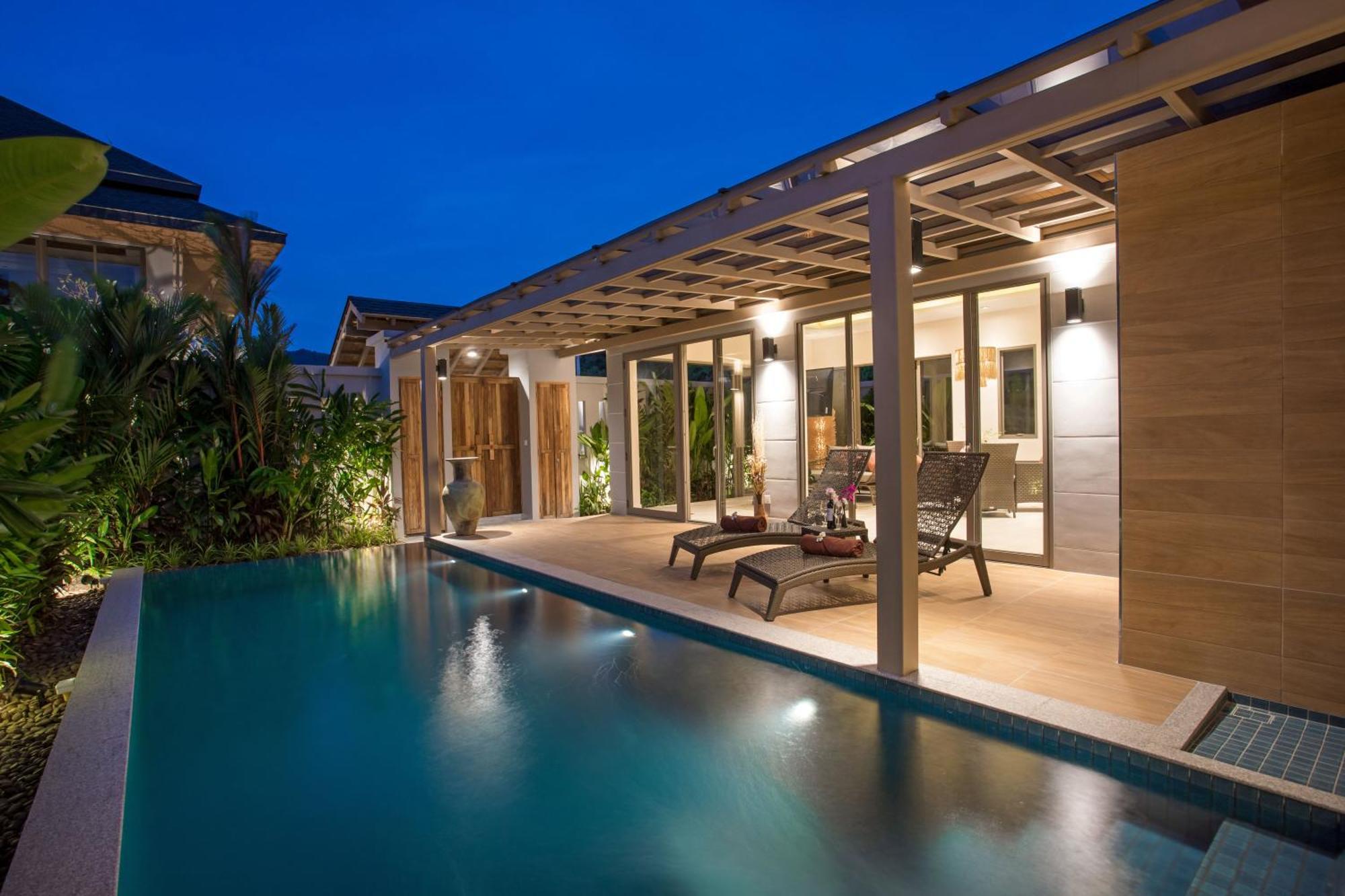 Boutique 2Br Villa Dalaa 1, Chemical Free Pool, Gated Residence, Kamala-part Kültér fotó