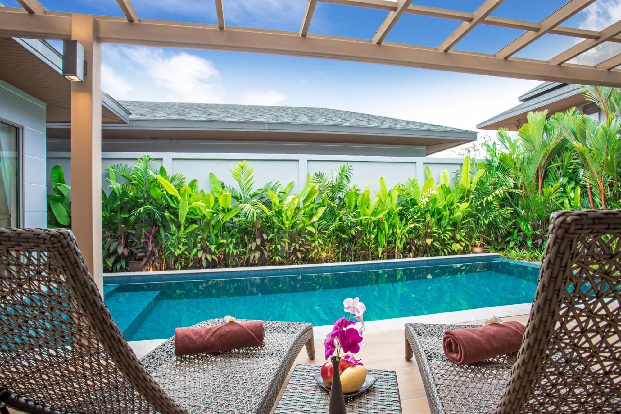 Boutique 2Br Villa Dalaa 1, Chemical Free Pool, Gated Residence, Kamala-part Kültér fotó